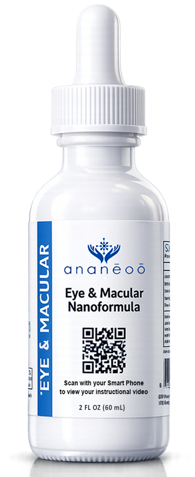 Ananeoo Eye and Macular Nanoformula bottle