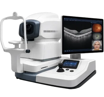 Eye imaging equipment used for retinal photography and OCT imaging