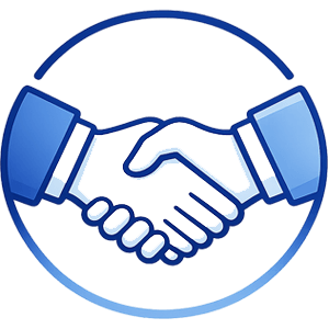 Handshake commitment icon