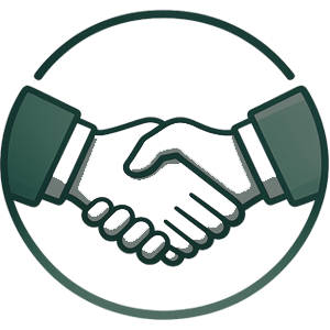 Handshake commitment icon