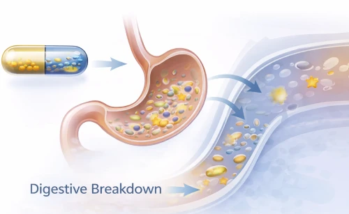 Traditional pill-based delivery diagram